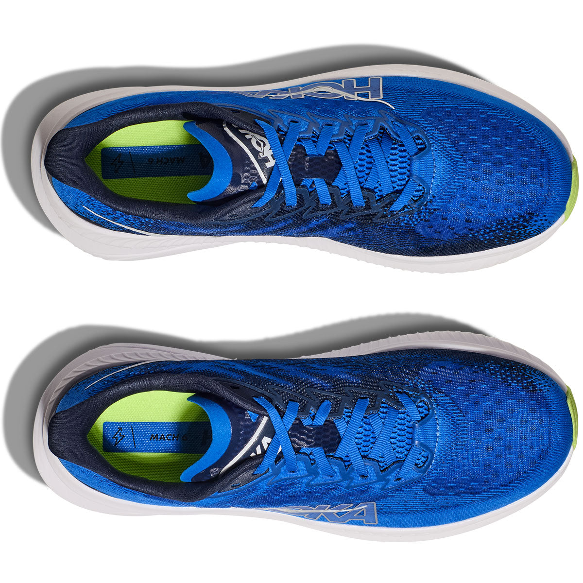 Hoka Mach 6 Scarpe da corsa da uomo - cobalto elettrico / blu navy